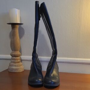 Clarks Black Over the Knee Boots